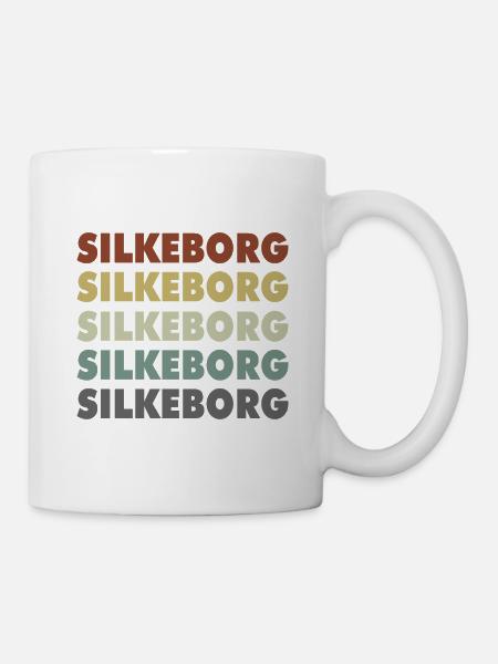 Silkeborg - Denmark - Dänemark - Skandinavien - Tasse - Weiß