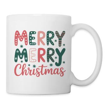Pastel Christmas Merry Christmas - Mug - white - Right