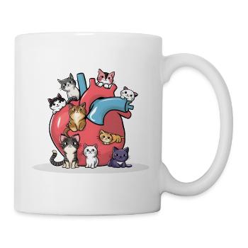Cat Love Gift for Cat Fan - Mug - white - Right