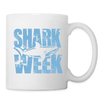 Hai-Woche - Tasse - Weiß - Rechts