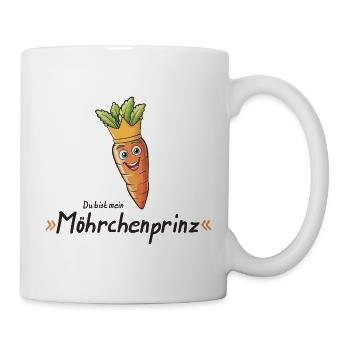 Carrot Prince Carrot King Design - Mug - white - Right
