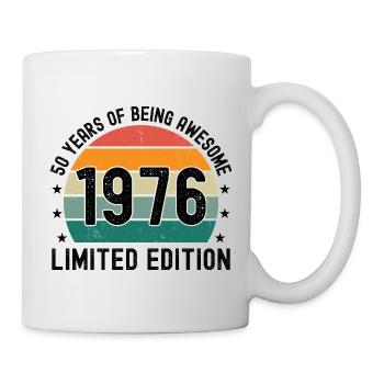 50 Years Of Being Awesome 1976 Limited Edition - Mug - white - Right