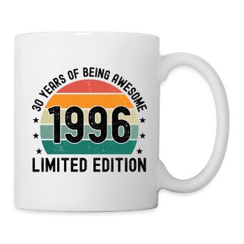 30 ans d’être génial 1996 Édition limitée - Mug blanc - blanc - Droite