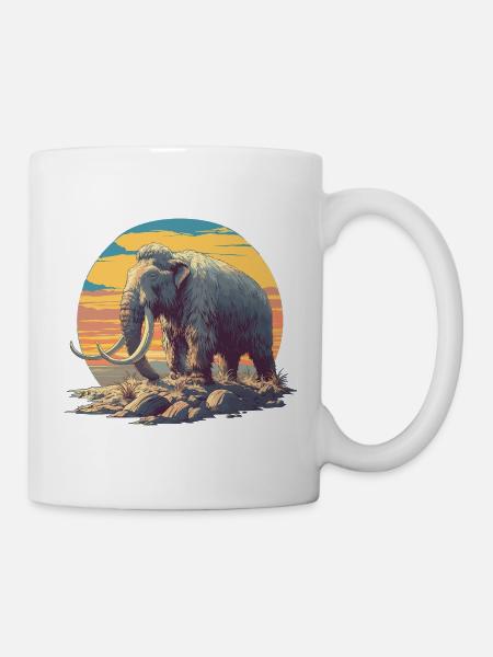 Mammuts Mammut - Tasse - Weiß