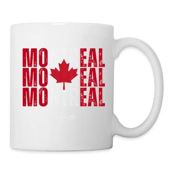 Montréal Canada, j’adore Montréal - Mug blanc - blanc - Droite