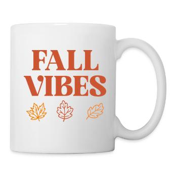 Ambiance automnale - Mug blanc - blanc - Droite