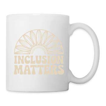 Choisissez la gentillesse pour mettre fin à l’intimidation - Mug blanc - blanc - Droite