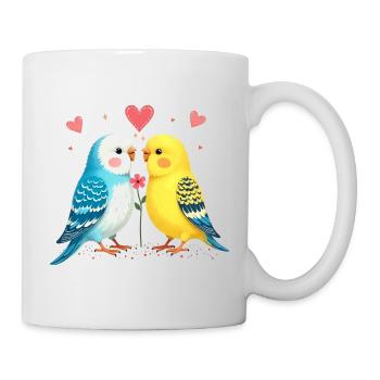 Budgie Bird Lover Budgies - Mug - white - Right