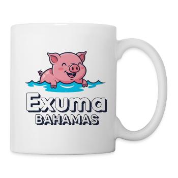 Exuma Schwein Bahamas - Tasse - Weiß - Rechts