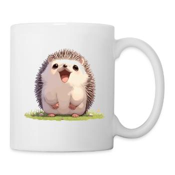 Igel - Tasse - Weiß - Rechts