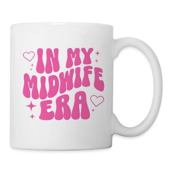 Sage-femme Cadeau de naissance Bébé sage-femme - Mug blanc - blanc - Droite