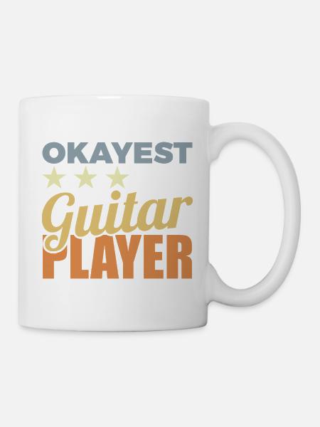 Durchschnittlicher Gitarrenspieler - Tasse - Weiß