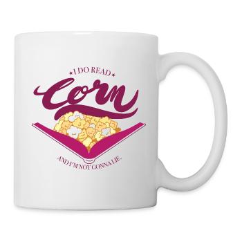Corn Reading Tee - Tasse - Weiß - Rechts