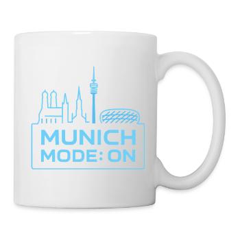 Munich Mode On Skyline Bayern Design - Mug - white - Right