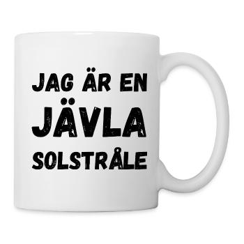 ICH BIN EIN VERDAMMTER SONNENSCHEIN - Tasse - Weiß - Rechts