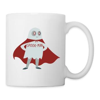 Spook Man Ghost Cape - Mug - white - Right