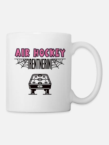 Air Hockey Retiree Air Hockey Player Retiree - Mug - white
