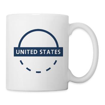 United States Arc Emblem - Mug - white - Right