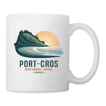 Port-Cros National Park Mediterranean Souvenir - Mug - white - Right