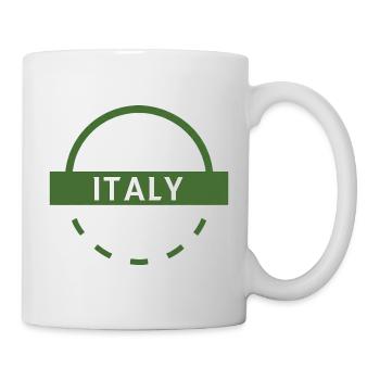 Italygreen emblem - Mug - white - Right