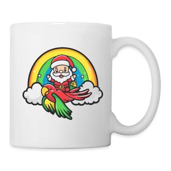 Noël du Père Noël de Papagai - Mug blanc - blanc - Droite