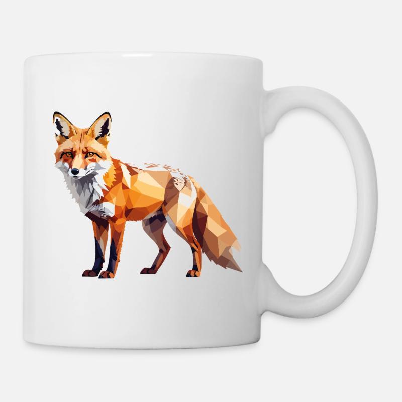 Fuchs1 - Tasse - Weiß