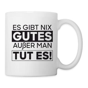 No excuse – do it - Mug - white - Right
