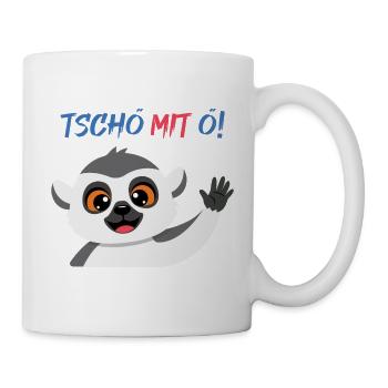 Tschö mit Ö Panda - Tasse - Weiß - Rechts