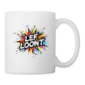 Mut zahlt sich aus Comic Explosion Text - Tasse - Weiß - Rechts