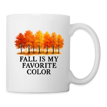 Autumn is my favorite color Autumn love - Mug - white - Right