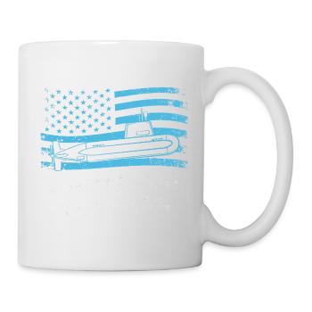 5. Juli Uboot Submarine Veteran Marine USA - Tasse - Weiß - Rechts