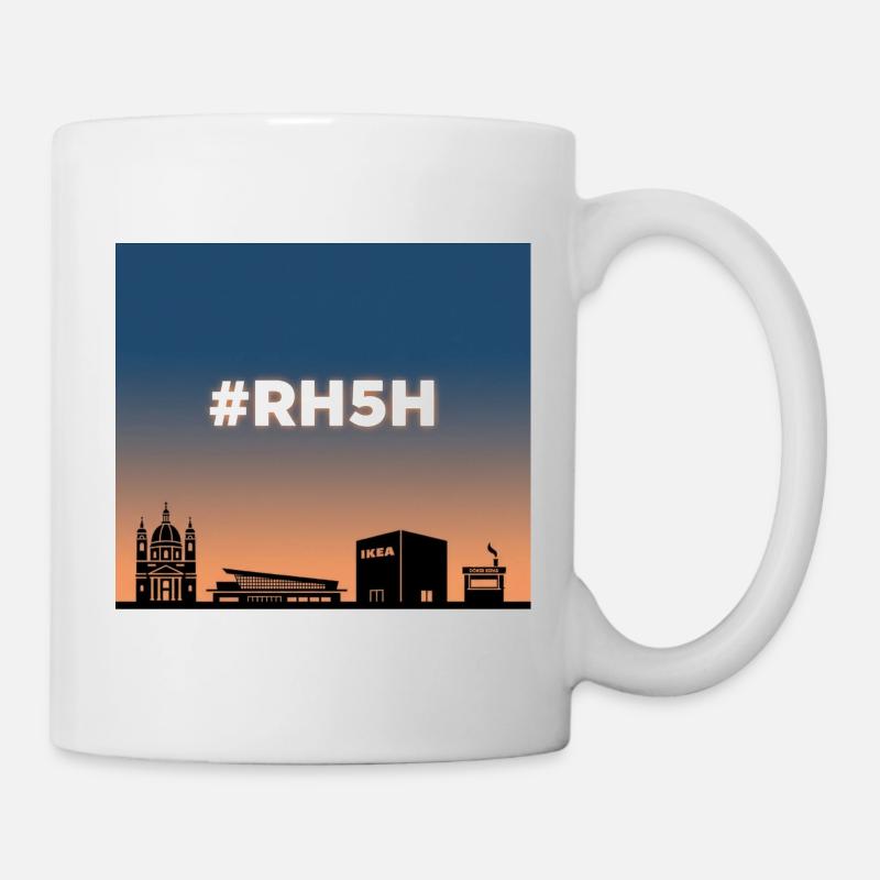 RH5H - Rudolfsheim-Fünfhaus - Mug blanc - blanc