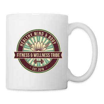 Fitness Wellness Tribe - Tasse - Weiß - Rechts