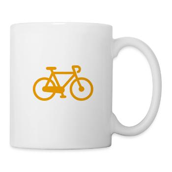 Cycling Heart Bike Sport Passion Gift - Mug - white - Right