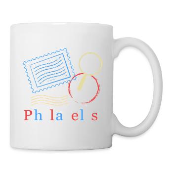 Stamp Collection Philatelist Stamps - Mug - white - Right