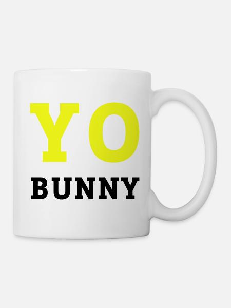 YO BUNNY - Mug blanc - blanc