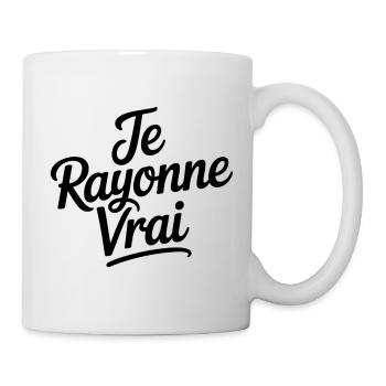Je Rayonne Vrai - Mug blanc - blanc - Droite