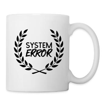 System failure - Mug - white - Right