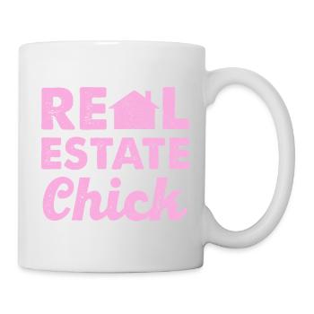 Immobilier Chic - Mug blanc - blanc - Droite