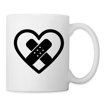 Heart + Social-Health Worker – Super Parent - Mug - white - Right