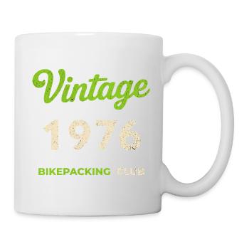 Millésime 1976 – Bikepacking Club Rétro Année de naissance - Mug blanc - blanc - Droite