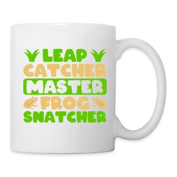 Frog Catcher Leap Catcher Master Snatcher Frog - Tasse - Weiß - Rechts