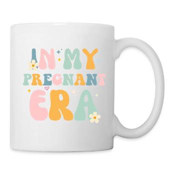 In meiner Schwangerschaftszeit - Tasse - Weiß - Rechts