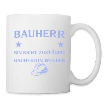 Constructeur 2026 Je ne suis pas responsable - construction de maison - Mug blanc - blanc - Droite