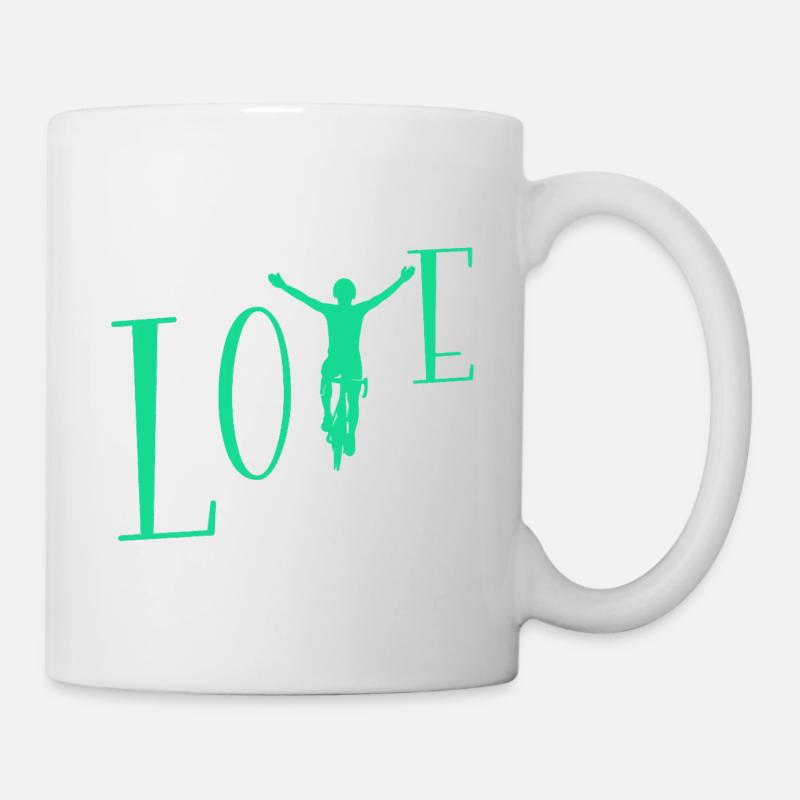 J’adore le vélo - Mug blanc - blanc