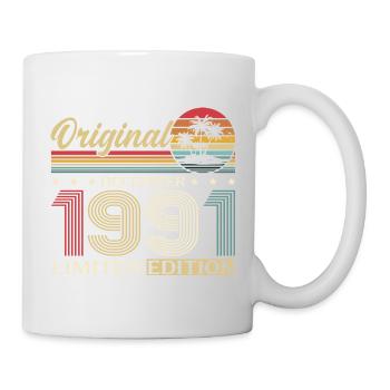 34th Birthday Original December Born 1991 - Mug - white - Right