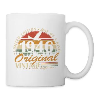 1946 Vintage Vintage Birthday Retro Gift - Mug - white - Right