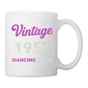 Vintage 1957 – Dancing Club Retro Birth Year - Mug - white - Right