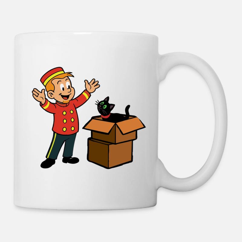 Franky & Meeko-Boxen - Tasse - Weiß