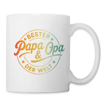 Opa Geburtstag Geschenk Opa Spruch Lustig Opa - Tasse - Weiß - Rechts